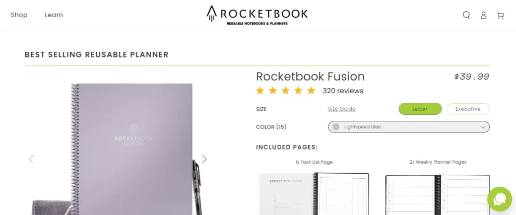 Top 10 Remarkable Competitors And Alternatives: Rocketbook Fusion
