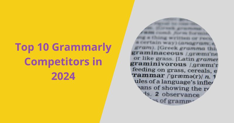 Top 10 Grammarly Competitors in 2024